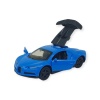 Çek Bırak Metal Küçük Arabalar 8 cm - 6411A-18 - Mavi