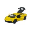 Çek Bırak Metal Küçük Arabalar 8 cm - 6411A-21 - Sarı