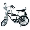 Model Araçlar -1:8 Metal Retro Pinokyo Bisiklet - Die -Cast 17 cm - Siyah
