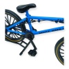 Model Araçlar -1:8 Metal BMX Bisiklet - Die -Cast 17 cm - Mavi