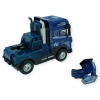 Metal Tır 1:24 - Sesli Işıklı Tır 13 cm - Lacivert