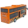 Sesli Işıklı Çift Katlı Otobüs 20 cm - Turuncu