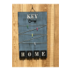 Dekoratif Home Keys Ahşap Resimlik ve Notluk
