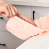 Vantuzlu Kauçuk Sıvı Su Sızdırmaz  Mutfak Banyo Duş Bariyeri Lavabo Kenar Tutucu Set ( Lisinya )