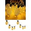 Dekoratif Pilli Pineapple Ananas Pilli Şerit Led Işık (1 Metre) ( Lisinya )