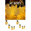 Dekoratif Pilli Pineapple Ananas Pilli Şerit Led Işık (1 Metre) ( Lisinya )