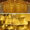 8 Fonksiyonlu 16 Saçaklı Perde Led 3 X 1 (günışığı) ( Lisinya )