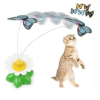 Hareketli Dönen Kelebek - Kedi Oyuncağı ( Pille Çalışır) ( Lisinya )