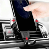 Araç İçi Klima Izgarasına Takılabilen Plastik Oto Telefon Tutucu Gravity ( Lisinya )