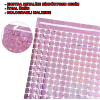 Ekstra Metalize Rose Gold Renk Disko Dikdörtgen Kesim Kapı Perdesi Dekorasyon 1x2 Metre - Lisinya