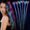 Led Fiber Optik Işıklı Kelebek Saç Klipsi 1 Adet (4767) - Lisinya