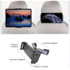 Araç Koltuk Arkası Tablet Tutucu, Telefon Tutucu, Tablet/telefon Tutucu, 360° İpad Pro 12.9 Mini Air, Galaxy Tab A A7 S7, Switch, Surface, 4,7-12,9 İnch İle Uyumlu ( Lisinya )