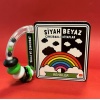 Siyah Beyaz Çıngıraklı lar Renkler