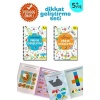 Küçük Dahiler Dikkat Geliştirme Seti - 5+ Yaş-2  Takım