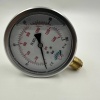 Manometre Gliserinli Alttan Çıkışlı Q100 - 0 - 100 Bar 1/2 (Lisinya)
