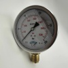 Manometre Gliserinli Alttan Çıkışlı Q100 - 0 - 250 Bar 1/2 (Lisinya)