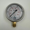 Manometre Gliserinli Alttan Çıkışlı Q100 - 0 - 250 Bar 1/2 (Lisinya)