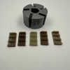 Mitacan MTTP60TAC Yakıt Transfer Pompası Rotor Kanat Seti (Lisinya)