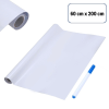 Silinebilir Kalemli Sticker  Duvara Yapışabilen Yazı Tahtası 60x100 Cm ( Lisinya )