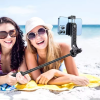 Fotoğraf Makinası Ve Telefon Takılabilen 2si 1 Arada 2.2m Uzayan Selfie Çubuğu Kumandalı Tripod ( Lisinya )