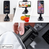 Siyah Aynalı Cep Telefonu Sabitleyici Stand Katlanabilir Ayarlanabilir Telefon Standı ( Lisinya )