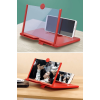 Telefon Ve Tablet Ekran Büyütücü Aparat Kırmızı ( Lisinya )