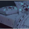 Glow Parlayan Çift Kişilik Nev Takımı Charm Kırmızı