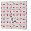 Flamingo 2 - Çizgisiz Yan Boyamalı Defter