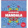 Çocuklar İçin Mandala - Mavi