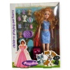 KMB-927 - MİNİ KÖPEK BAKIM SETİ AKSESUARLI BEBEK (Lisinya)