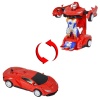 Lamborgini - Robot Dönüşen Araba - 668-2 - Kırmızı (Lisinya)