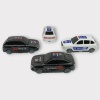Çek Bırak TOGG Polis Arabası - 4lü Set (Lisinya)