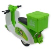 Çek Bırak Metal Vespa Motor 12 Cm - FY361A-12D-YEŞİL (Lisinya)