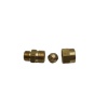 Sarı Pirinç Yüksüklü Rekor 3/8 - 9.52mm (Lisinya)