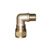 Sarı Pirinç Yüksüklü Dirsek 9.52mm - 1/4 (Lisinya)