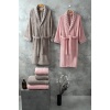 Rio Bornoz Seti Core Pink Puff