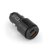 45w Pd Usb Oto Şarj Kafa Hızlı Şarj Çakmaklık Adaptörü, Usb-c Ve Usb-a Çıkışlı, İphone Ve Android Uyumlu ( Lisinya )
