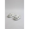 WG500 Köpekbalığı Beyaz Unisex Tam Ortopedik Terlik Shark Slides Cocuk - Lisinya