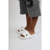WG500 Köpekbalığı Beyaz Unisex Tam Ortopedik Terlik Shark Slides Cocuk - Lisinya