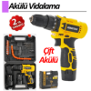 RBT - C12-2S 2 Vites 12V-1,3Ah 28 Parça Çift Akü Vidalama Matkap