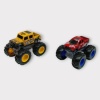 Mini Off-Road Araçlar 2li - Sarı Kırmızı  (Lisinya)
