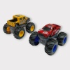 Mini Off-Road Araçlar 2li - Sarı Kırmızı  (Lisinya)