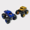 Mini Off-Road Araçlar 2li - Sarı Lacivert (Lisinya)