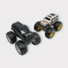 Mini Off-Road Araçlar 2li - Siyah Beyaz (Lisinya)