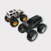 Mini Off-Road Araçlar 2li - Siyah Beyaz (Lisinya)