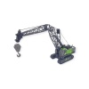 Metal İş Makinası Vinç - Tekerlekli 26cm - 601-6 (Lisinya)