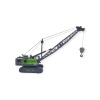Metal İş Makinası Vinç - Tekerlekli 26cm - 601-6 (Lisinya)