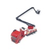 Metal İtfaiye Arabası - Merdivenli 26cm - 706-43 (Lisinya)