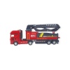Metal İtfaiye Arabası - Söndürme Vinçli 26cm - 706-43 (Lisinya)