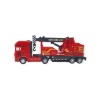 Metal İtfaiye Arabası - Vinç 26cm - 706-43 (Lisinya)
